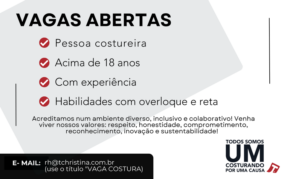 T. Christina -Vagas abertas